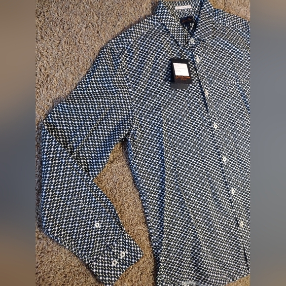Good Man Brand Long Sleeve Button Down Shirt NWT - Picture 4 of 7